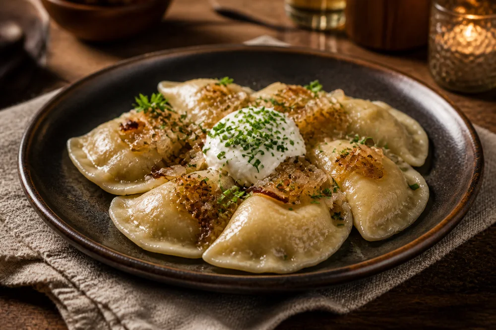 Pierogi z okrasą